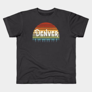 Denver Colorado Mile High State Pride Souvenir Kids T-Shirt